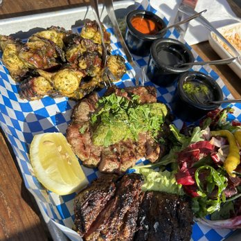 Ciudad - Individual Sauces octopus pork and steak - Tapas/Small Plates Near Me - Seattle, Washington