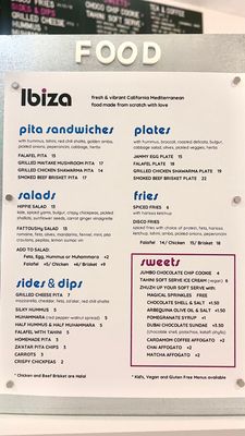 Menu photo 3 Ibiza Santa Cruz, CA Menu photo 3 Ibiza Santa Cruz, CA