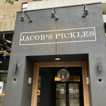 Jacob's Pickles - The New Jacob's Pickles  Restaurant Front - Comfort Food Near Me - New York, New York