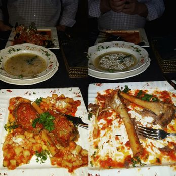 Sanremo Italian Bistro - Before and after of the Agnello Arrosto - Italian Near Me - St. Albert, Alberta Sanremo Italian Bistro - Before and after of the Agnello Arrosto - Italian Near Me - St. Albert, Alberta
