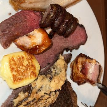 Rodizio Grill Brazilian Steakhouse Denver Tech Center - Meat and cheese selection. - Steakhouses Near Me - Englewood, Colorado Rodizio Grill Brazilian Steakhouse Denver Tech Center - Meat and cheese selection. - Steakhouses Near Me - Englewood, Colorado