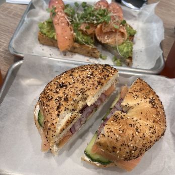 Ideology Coffee - Lox bagel - Coffee & Tea Near Me - Glendale, California