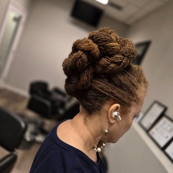 Virtuously Gifted Salon - Sisterlocks with updo - Hair Salons Near Me - Lawrenceville, Georgia Virtuously Gifted Salon - Sisterlocks with updo - Hair Salons Near Me - Lawrenceville, Georgia