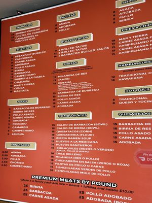 Menu photo 1 El Taller De La Barbacoa Spring Valley, CA Menu photo 1 El Taller De La Barbacoa Spring Valley, CA