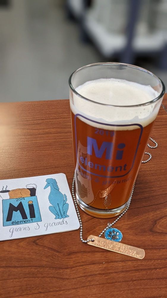 Mi element grains and grounds Logo