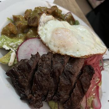 Jardin Autentica Cocina - LOS CHILAQUILES JALAPENO, TOMATILLO, CHIPOTLE, FUEGO OR AVOCADO - Breakfast & Brunch Near Me - Orange, California Jardin Autentica Cocina - LOS CHILAQUILES JALAPENO, TOMATILLO, CHIPOTLE, FUEGO OR AVOCADO - Breakfast & Brunch Near Me - Orange, California