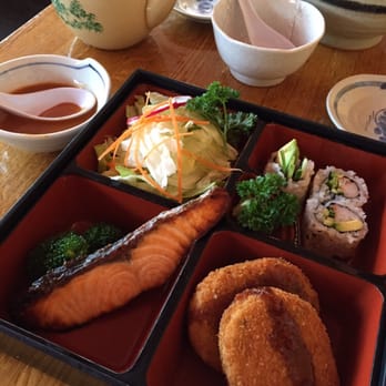 Sagami - Grilled Salmon Lunch Box - Japanese Near Me - Collingswood, New Jersey Sagami - Grilled Salmon Lunch Box - Japanese Near Me - Collingswood, New Jersey