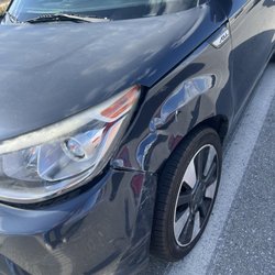 Etcheverry Body Works - Damage that was repaired by Mike's shop.