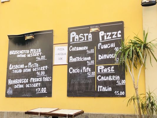 Menu photo 5 Hostaria al Gladiatore Rome, RM Menu photo 5 Hostaria al Gladiatore Rome, RM