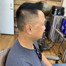 Touchdown Barbershop - Side view