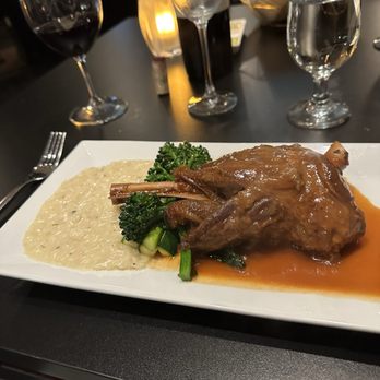 Parchetto - Lamb shank with risotto - Bars Near Me - Paso Robles, California Parchetto - Lamb shank with risotto - Bars Near Me - Paso Robles, California