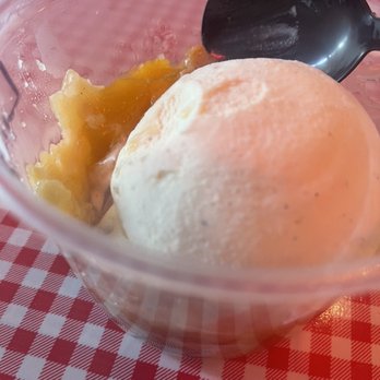 Old 300 BBQ - Peach Cobbler - Barbeque Near Me - Blanco, Texas Old 300 BBQ - Peach Cobbler - Barbeque Near Me - Blanco, Texas