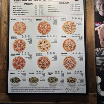 MOD Pizza - Menu - Pizza Near Me - Vernon Hills, Illinois