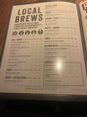 Menu photo 3 Yard House San Diego, CA