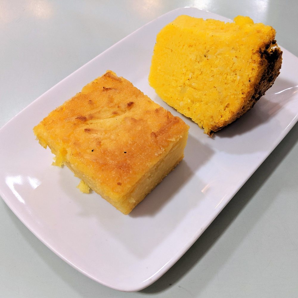 Bela Cake - Bela Cake 09/06/19: Manioc Coconut Cake + Corn Cake - Desserts Near Me - Rio de Janeiro, RJ