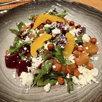 Rainbird - Beet and goat cheese salad - New American Near Me - Merced, California
