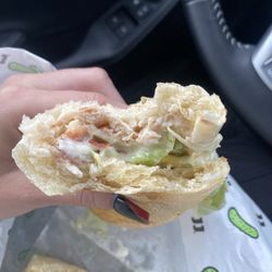 Jimmy John's - TOASTED CHICKEN BACON RANCH no tomatoes or onion