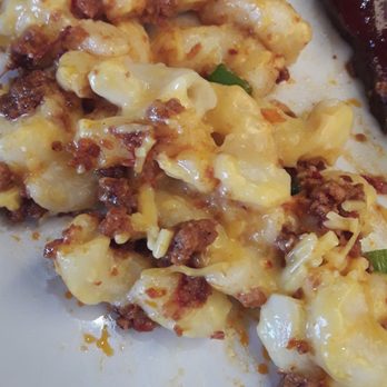 Bubba’s Bones & Brews - Mac n cheese with chorizo- so darn good!! - Gastropubs Near Me - Cathedral City, California Bubba’s Bones & Brews - Mac n cheese with chorizo- so darn good!! - Gastropubs Near Me - Cathedral City, California