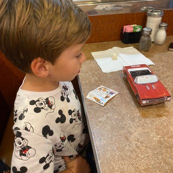 Ruby's Diner - Cute paper cars for kids - Diners Near Me - Costa Mesa, California