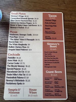 Menu photo 8 Simmzy's Long Beach, CA