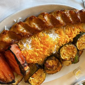 Jino's Pars - Veggie Kabob + Chicken Koobideh Kabob (add-on) - Persian/Iranian Near Me - Los Angeles, California Jino's Pars - Veggie Kabob + Chicken Koobideh Kabob (add-on) - Persian/Iranian Near Me - Los Angeles, California