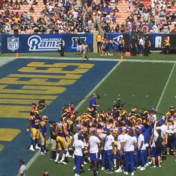 The Los Angeles Rams - Professional Sports Teams Near Me - Inglewood, California