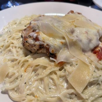Cafe Pasta - Chicken Parmigiana was great. I added Alfredo sauce to my noodles. - Italian Near Me - Greensboro, North Carolina Cafe Pasta - Chicken Parmigiana was great. I added Alfredo sauce to my noodles. - Italian Near Me - Greensboro, North Carolina