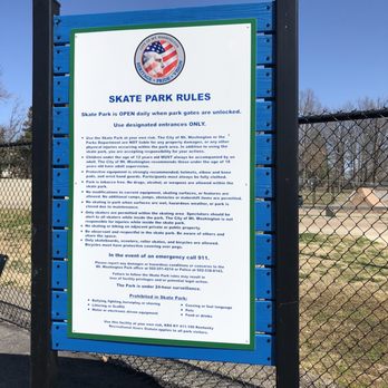 Mt Washington City Park - Skate park rules - Parks Near Me - Mount Washington, Kentucky Mt Washington City Park - Skate park rules - Parks Near Me - Mount Washington, Kentucky