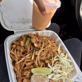 Blue Mango - Complimentary thai ice tea for the win!! - Vegetarian Near Me - San Jose, California