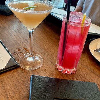 LB Steak - Bishop Ranch - Dancing Shoes and my mom's Hemingway Daquiri. - Steakhouses Near Me - San Ramon, California