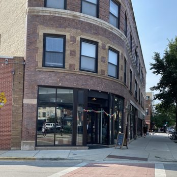 Nabala Cafe - Not much signage except for the door - Cafes Near Me - Chicago, Illinois