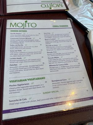 Menu photo 2 Mojito Seattle, WA