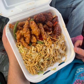 Panda Express - Beijing Beef (A La Carte) honey sesame chicken with chow mein - Chinese Near Me - Tumwater, Washington Panda Express - Beijing Beef (A La Carte) honey sesame chicken with chow mein - Chinese Near Me - Tumwater, Washington