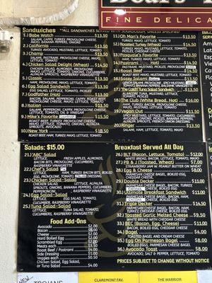 Menu photo 3 The Last Drop Cafe Claremont, CA Menu photo 3 The Last Drop Cafe Claremont, CA