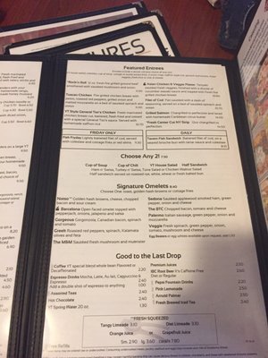 Menu photo 7 Yours Truly Restaurant Valley View, OH