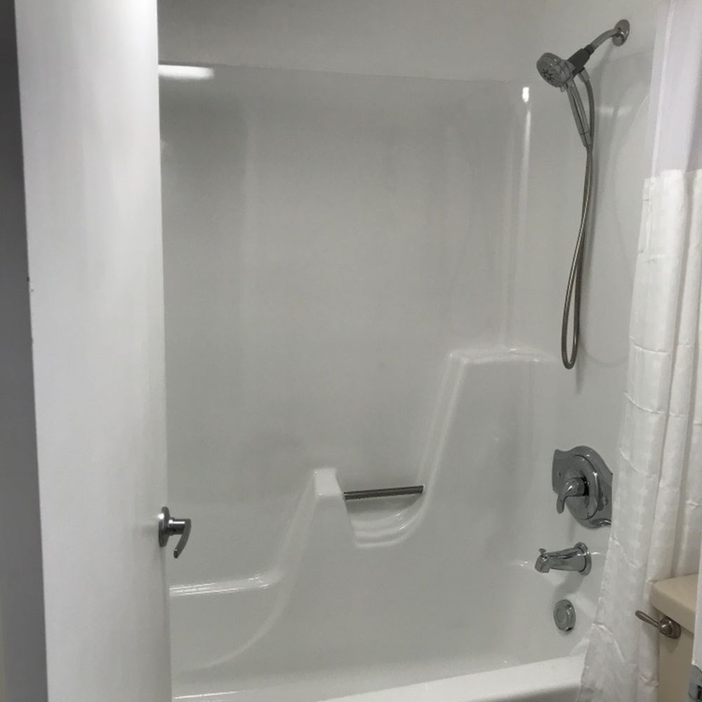 Axa Resurfacing - After, with plumbing hardware back on. - Refinishing Services Near Me