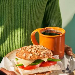 Garden Avo & Egg White Sandwich Garden Avo & Egg White Sandwich