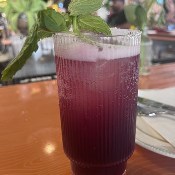 Coriander Kitchen & Farm - Hibiscus Mocktail - Salad Near Me - Detroit, Michigan Coriander Kitchen & Farm - Hibiscus Mocktail - Salad Near Me - Detroit, Michigan