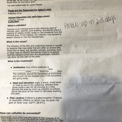 Olde Orchard Pediatric Dentistry & Orthodontic - Paperwork from Doctor Urgent Care