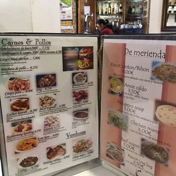Bar Dominguez - Menu - Filipino Near Me - Madrid, M