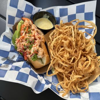 Ned's New England Deck - Down East Lobster Roll - Seafood Near Me - Fairfax, Virginia