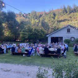 Feel Good Foods - Our layout, ~130 people, at Radonich Ranch catered by Feel Good Foods.