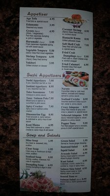 Menu photo 7 Nikko Japanese Restaurant Pasco, WA