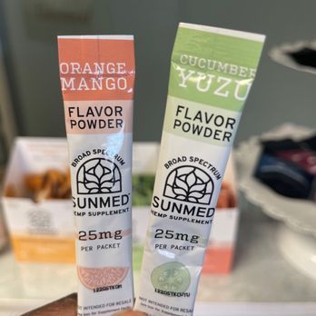 Sunmed - Mixes to add to a glass of water ($2 each) -- Inside 'Your CBD Store' (Lakewood, Ohio location) -- on 9 April 2022 - Vitamins & Supplements Near Me - Lakewood, Ohio Sunmed - Mixes to add to a glass of water ($2 each) -- Inside 'Your CBD Store' (Lakewood, Ohio location) -- on 9 April 2022 - Vitamins & Supplements Near Me - Lakewood, Ohio