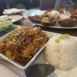 Champs Sports - Kung Pao Lettuce wraps