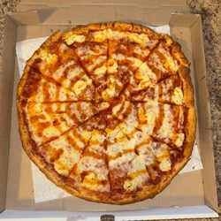 Nimarcos Pizza - Westside - Large cheese pizza with a hot honey drizzle and ricotta