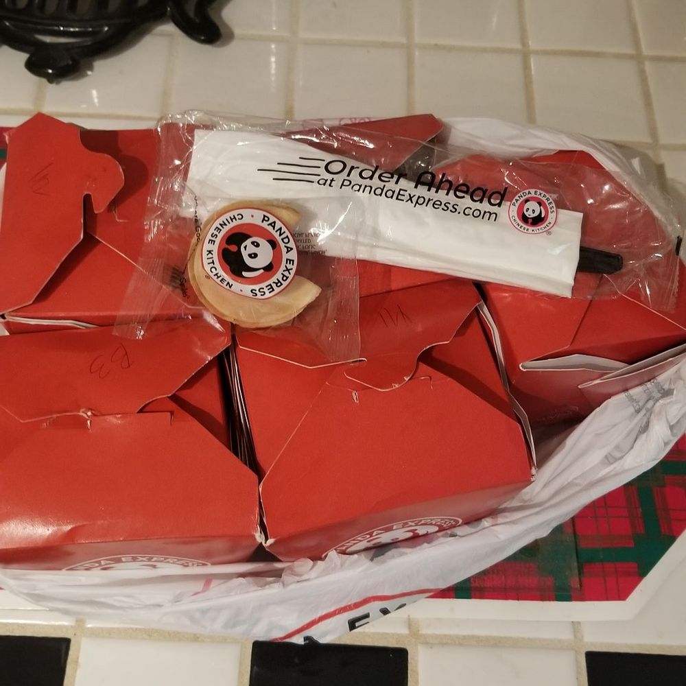 Panda Express - Famous red take out containers.. - Chinese Near Me - Wahiawa, Hawaii Panda Express - Famous red take out containers.. - Chinese Near Me - Wahiawa, Hawaii
