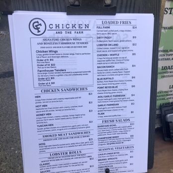 Chicken and the farm - Dublin St. Patrick's Day Festival menu - Chicken Wings Near Me
