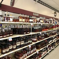 Virginia ABC Store - Bourbon aisle