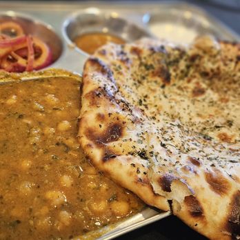 Curry Lounge - Amritsari Kulcha With Chole - Indian Near Me - Artesia, California Curry Lounge - Amritsari Kulcha With Chole - Indian Near Me - Artesia, California